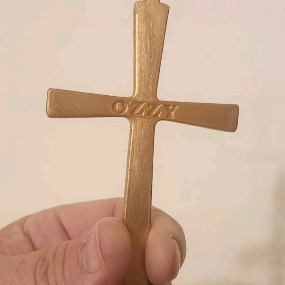 OZZY OSBOURNE CROSS * OFFICIAL MERCH EXACT REPLICA BLACK SABBATH